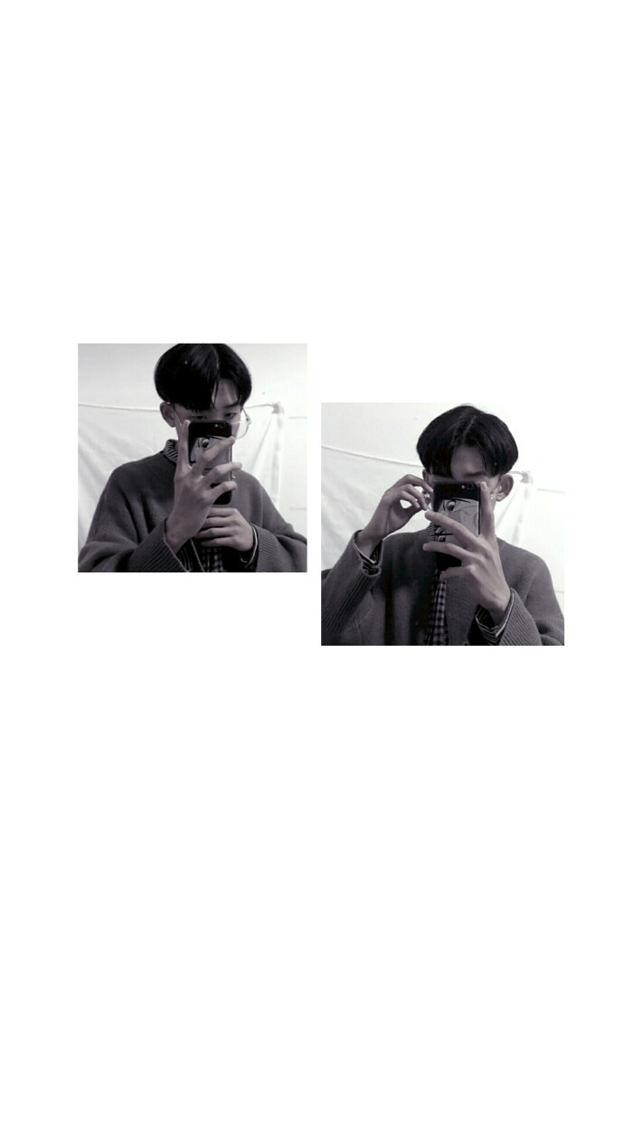 白边拼接壁纸自制边框愿喜素材源自网络软件picsart