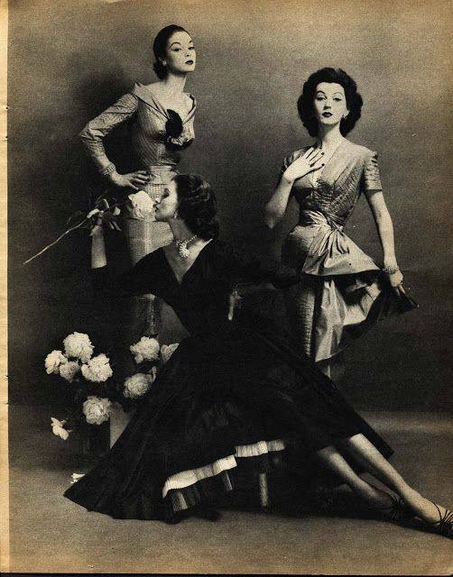 老照片 | 奢华珠宝,服装 jean patchett,是20世纪40年代末—60年代初