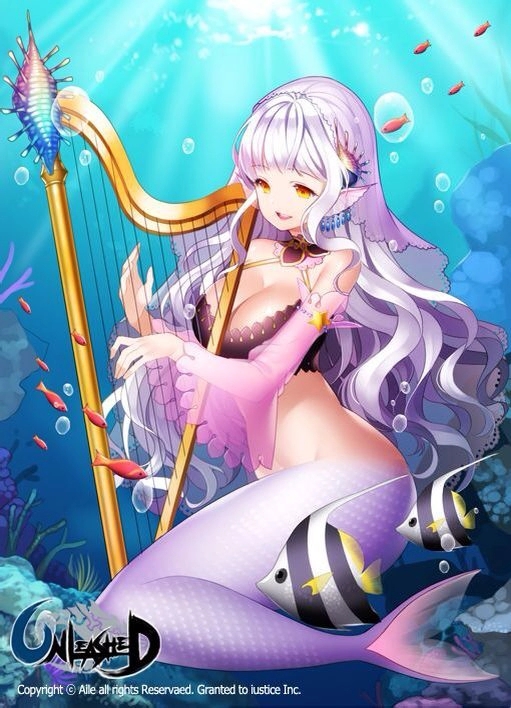 二次元 美人鱼 mermaid 动漫