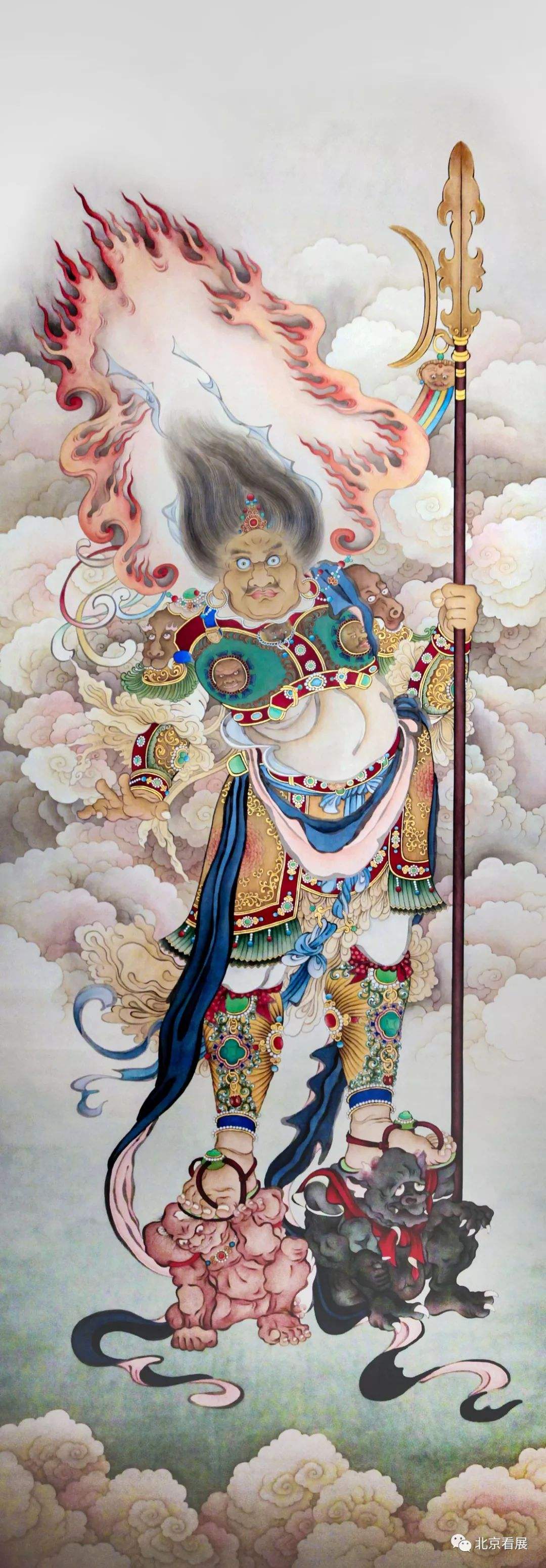 夏荆山老居士佛教绘画作品欣赏