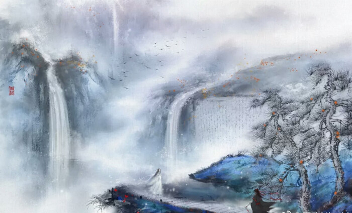 古风背景图 古风场景素材