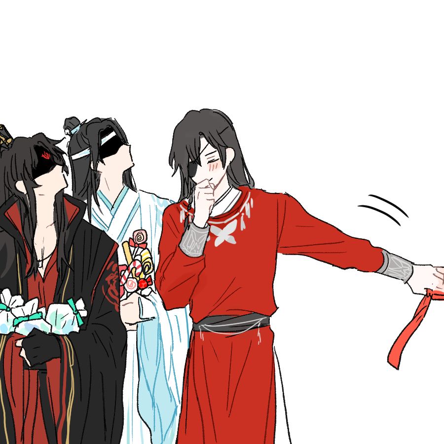 魔道祖师# 哈哈哈哈哈太太新作 #人渣反派自救系统# #天官赐福# 画师