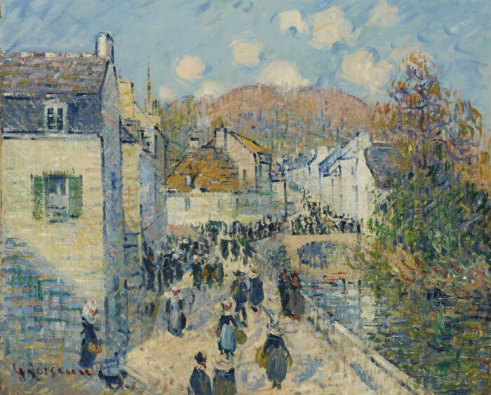 法国后印象派画家 gustave loiseau 绘画作品 | www.gustaveloiseau.