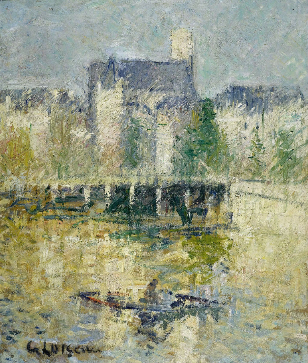 法国后印象派画家 gustave loiseau 绘画作品 | www.gustaveloiseau.