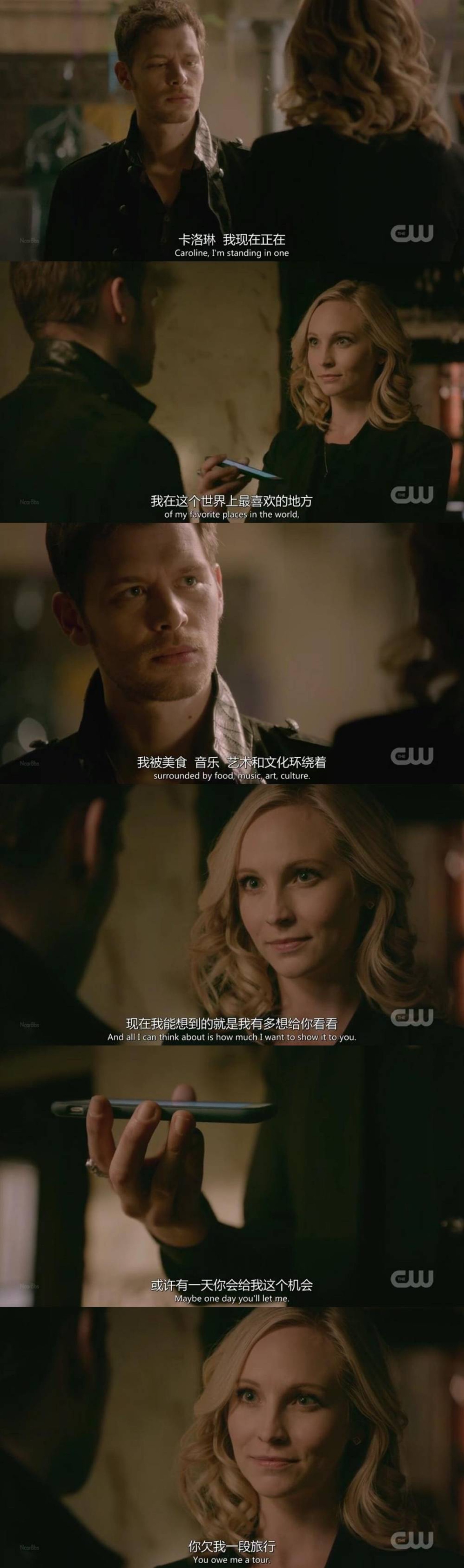 klaus x caroline