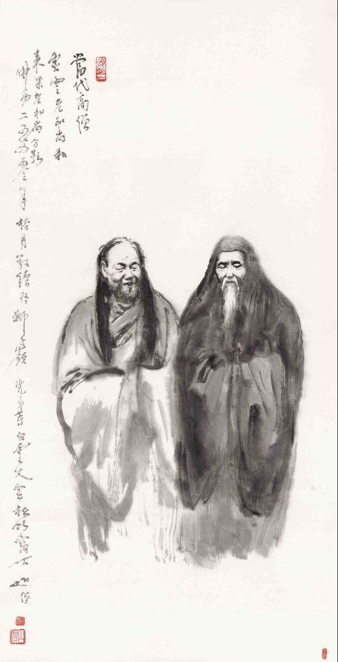 圆霖法师书画作品