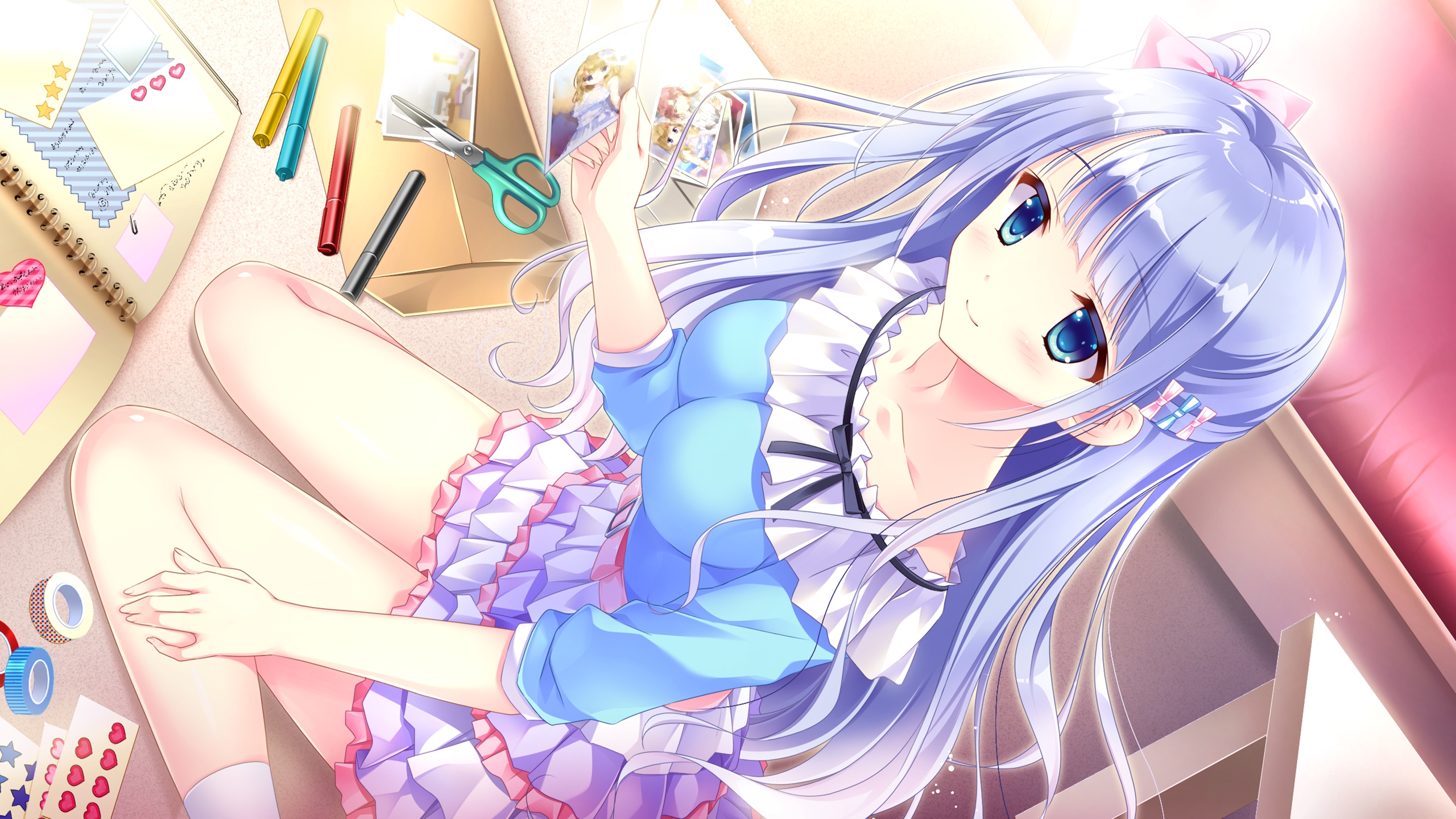 日站搜集-动漫美少女高清画集★【新浪微博:高清无水印iphone萌壁纸