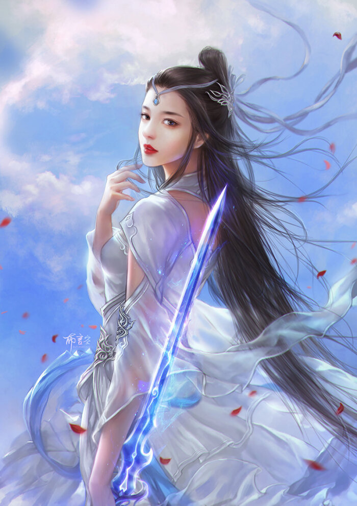 诛仙# 陆雪琪 绘师:布言空